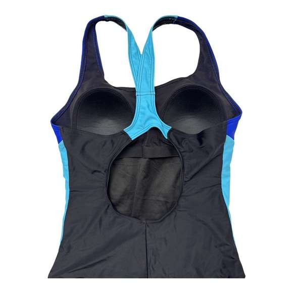 Beautyin Women One Piece Sport Swimsuit Water Aerobic Bathing Suit Lap Swimwear - Picture 7 of 8